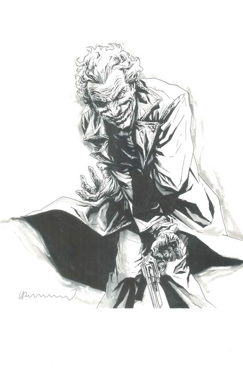 Joker By Lee Bermejo In Vik Vs Sketches Illustrations Commissions