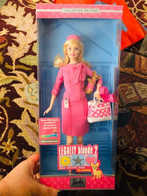 Legally Blonde Elle Woods Barbie Doll On Mercari Vintage Dolls Barbie Barbie Dolls