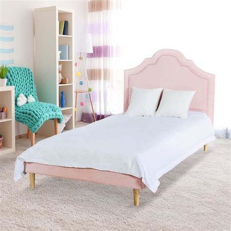 Rated 4.5 out of 5 stars. Star Kidz Stella Bed Single Pink Velvet