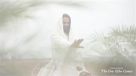 Jesus embarked on a journey to jerusalem on a horse with crowd of people following him with their palm in their hands, waving happy palm sunday 2021 wishes. Discipleship Ministries | Palm/Passion Sunday, Year B - Graphics