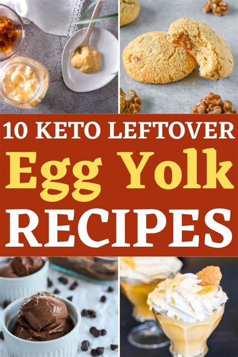 10 Keto Egg Yolk Recipes For Leftover Yolks Recipe Egg Yolk Recipes