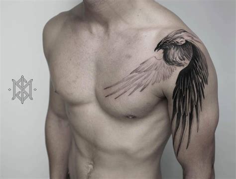 Tatuajes En El Hombro Tattoofilter Tatuajes De Aves Ave Fenix