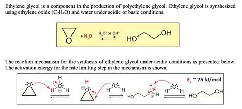Solved Ethylene Glycol Is A Component In The Production Of Chegg Com