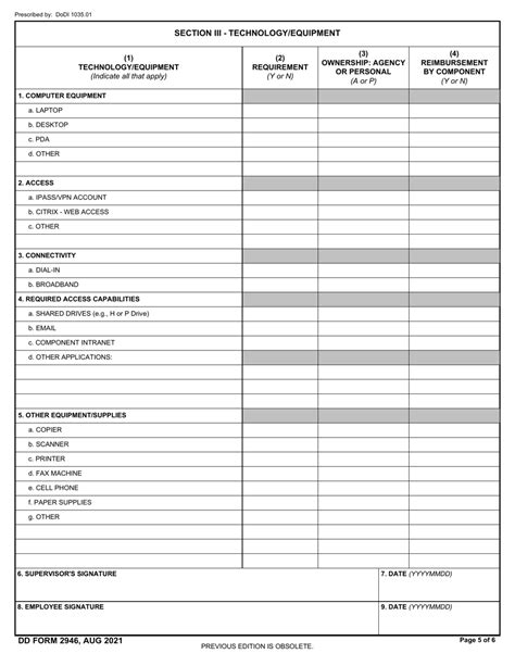 Dd Form 2946 Fill Out Sign Online And Download Fillable Pdf