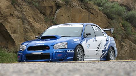 Car Rally Cars Subaru Impreza Blue Cars Wallpapers Hd Desktop And
