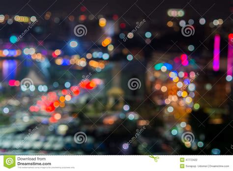 Abstract Texture Bokeh City Lights Stock Photo Image Of Colorful