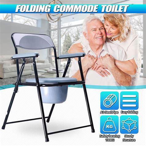Home And Kitchen Urinal Folding Toilet Lightly Movable Toilet Seat Bath Chair Pregnant Woman Stool