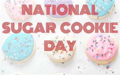 National Sugar Cookie Day July 9