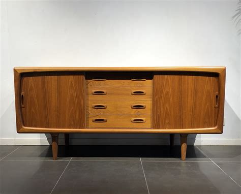 Small Teak Sideboard By Hp Hansen Denmark 1960s 133220