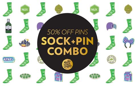 Sock And Pin Combo Offer Made By Cooper
