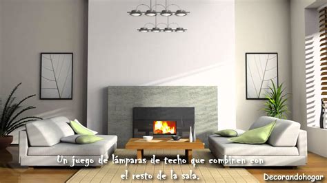 Esta lámpara también crea un ambiente. Decoración de sala con lámparas | Decorar sala con buena ...