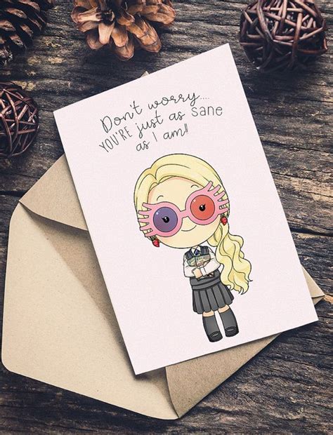 Harry potter party is perfect for a birthday or a fun halloween party! Happy Birthday Wiches : LUNA Lovegood Harry potter carte ...