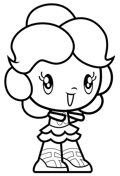 Pinkie Pie Equestria Girl CMC Coloring Page - Free Printable Coloring