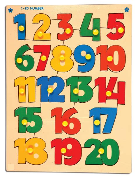 Colorful Numbers 1 20 Printable Have Questions Send Me An Email At