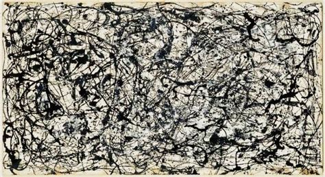 Jackson Pollock Paintings Black And White