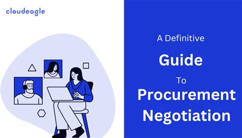 The Definitive Guide To Saas Procurement Negotiation Cloudeagle