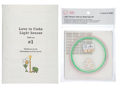 Buy Chibitronics Love To Code Light Sensor Add On Materials Kit And