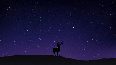 90644 Deer Reindeer Artist Artwork Digital Art Hd 4k 5k Mocah