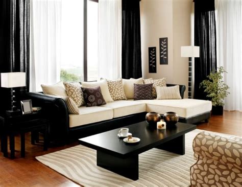 Cream And Black Home Decor Beautiful Living Rooms Home Living Room