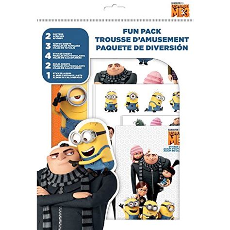 St6932 Despicable Me 3 Fun Pack Wtattoos Click Image For More
