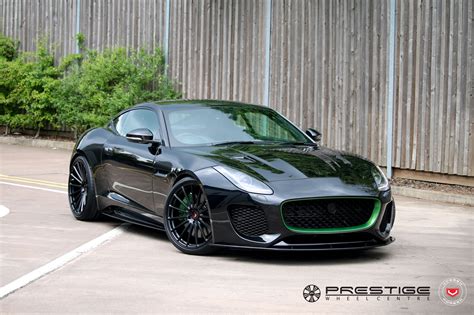 Listers Jaguar F Type Svr Has Custom Green Accents Vossen Wheels