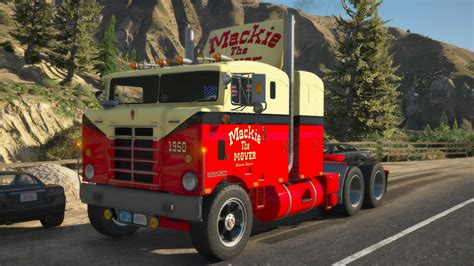 Kenworth 523 Bullnose 55 And Fruehauf Trailer 46 55 10 Gta 5 Mod