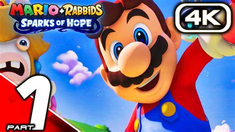 MARIO RABBIDS SPARKS OF HOPE Gameplay Walkthrough Part 1 Story Mode