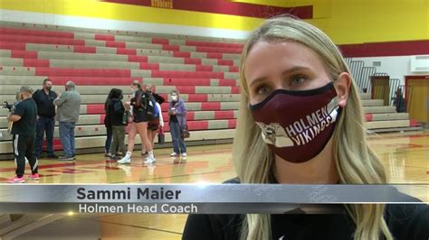 A New Meaning To The Season For Holmen Volleyball Youtube