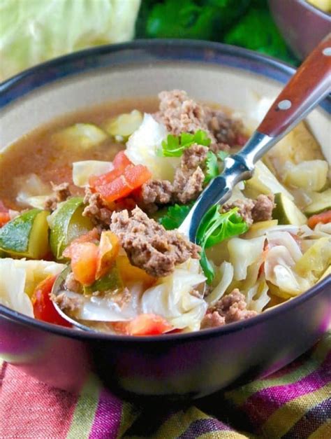 Don't have an instant pot? Beef Cabbage Soup | Easy Keto & Low Carb Recipe | Recipe | Beef cabbage soup, Cabbage soup ...