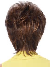 Back View Of Short Shaggy Hairstyles Short Layered Hairstyles