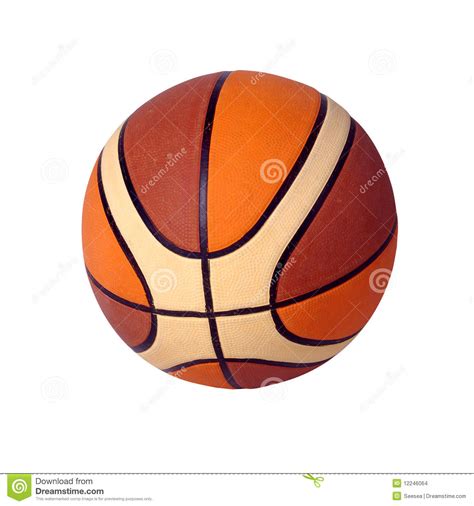 Isolated Basketball Stock Photo Image Of Game Competition 12246064