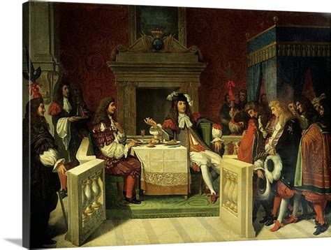 Moliere Dining With Louis Xiv By Jean Auguste Dominique Ingres 1857