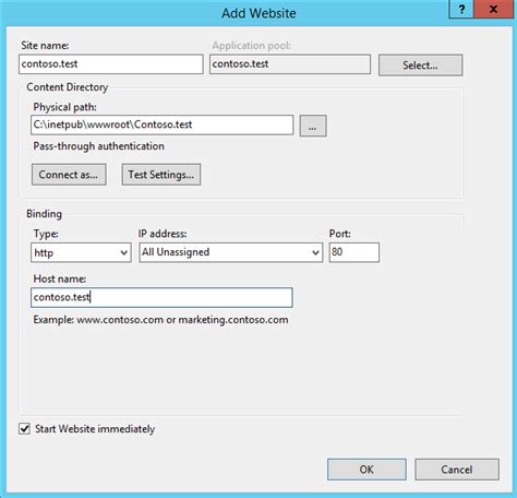 Setting Up Your First Website In Iis Ukfast Documentation