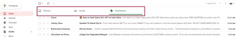 Gmail Inbox Tabs In Email Marketing Primary Vs Promotions Esputnik Blog