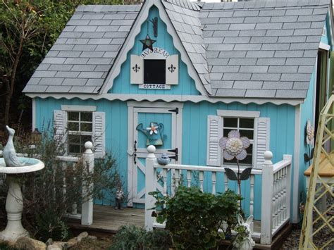 Repainted Playhouse Paint My Playhouse Color Scheme