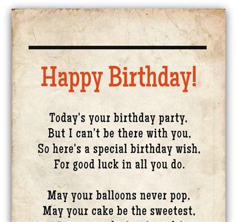 60 Awesome Funny Poems 50th Birthday Poems Ideas