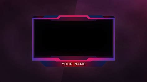 Facecam Overlay Design For A Recent Client And Twitch Vrogue Co