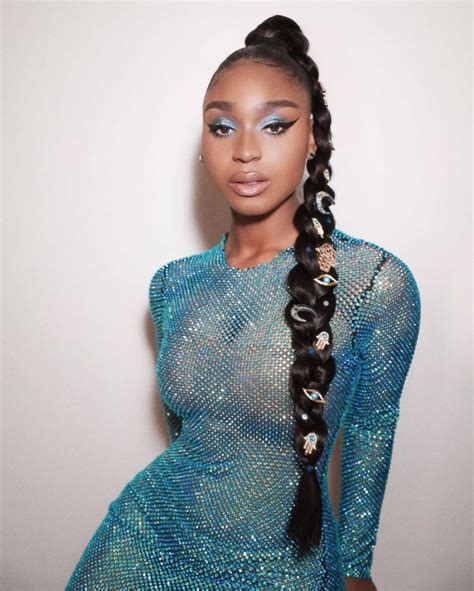 Normani Braless Boobs In A See Through Dress Fappenist