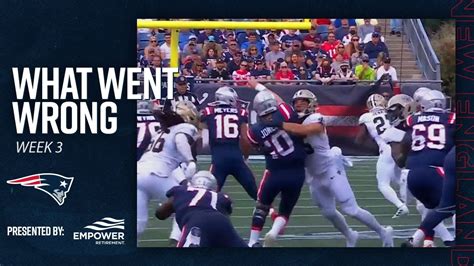 Turnovers And Penalties Analyzing Saints Vs Patriots What Went Wrong Youtube