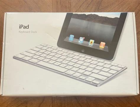 New Apple Ipad Keyboard Dock For 1st 2nd And 3rd Generations Ipads A1359