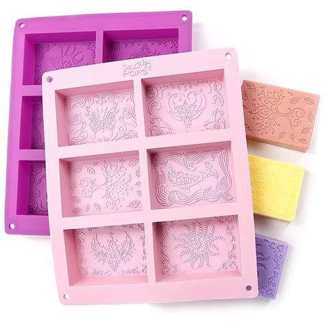 Hot Quality Square Soap Making Molds Unique Handmade Customised