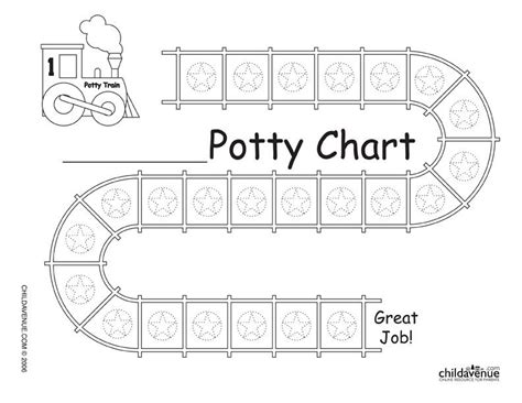 Free Printable Cars Potty Training Chart Trinidad Allman