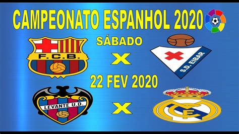 Eibar played against barcelona in 2 matches this season. BARCELONA X EIBAR | LEVANTE X REAL MADRID ( 22/02/2020 ...