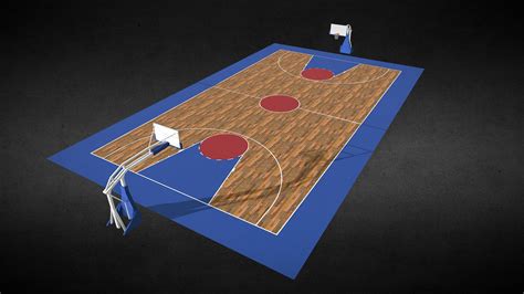 Basketball Court Indoor 3d Model By Panebianco3d 7141b8c Sketchfab