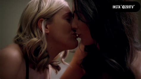 Threesome Lesbian Sex Scene From Good Kisser Of Brunette And Blonde