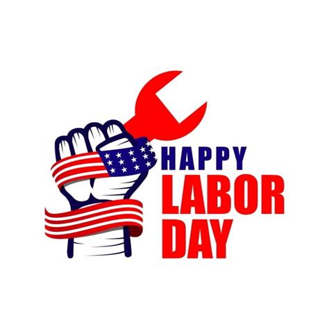 Happy Labor Day Clipart Hd Png Happy Labor Day Logo Vector Template