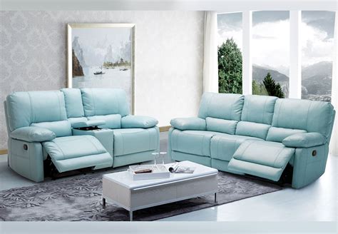 Turquoise Leather Sofas Baci Living Room
