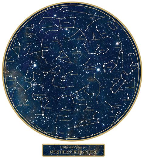 Celestial Print Constellations Map Constellation Map My Xxx Hot Girl