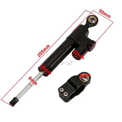 Learn why gpr's steering stabilizers are the best. UNIVERSAL MOTORCYCLE ADJUSTABLE STEERING DAMPER STABILIZER ...