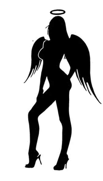 Oracal Vinyl Decal Sexy Angel Girl Halo Diy Graphics 20 Colors Car Truck 1127 5 99 Picclick